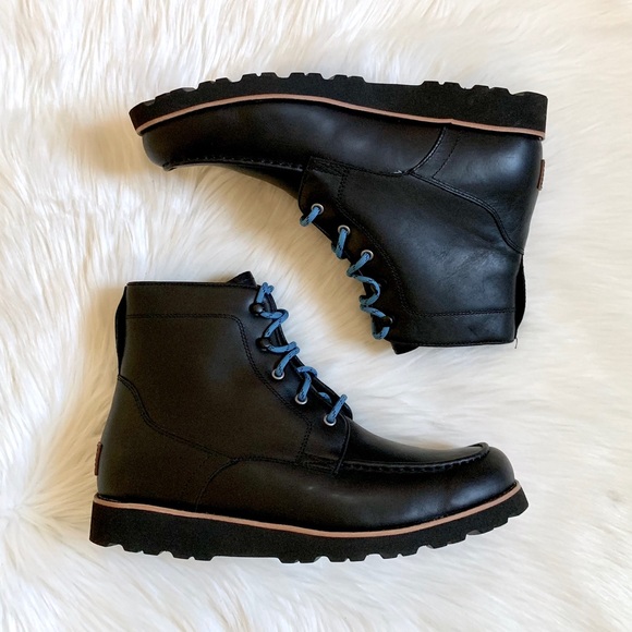 UGG Black Agnar Waterproof Boots - Picture 2 of 8